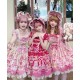 Starry Fantasy Ode To The Strawberry Blouse JSK OP and Sets(Reservation/3 Colours/Full Payment Without Shipping)